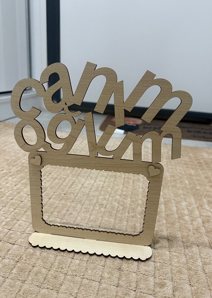 Canım oğlum yazılı fotoğraflık - Görsel 2