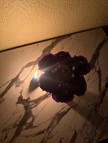 Kurdeleden gül yapımı - Görsel 10