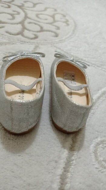 LC Waikiki Gri simli babet 