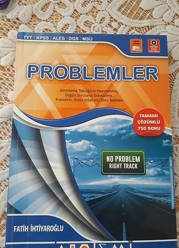 Apotemi Yayınları Tyt problemler kitabı 