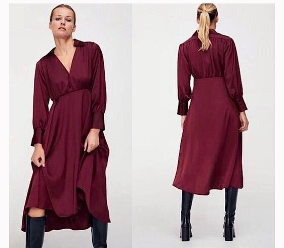 Zara davet elbisesi