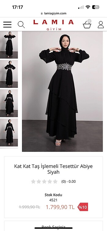 44 Beden Tesettür Abiye