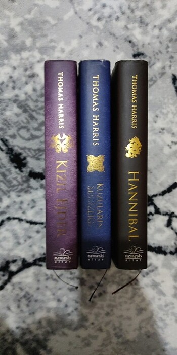 Hannibal kitap seti yazar Thomas harris ciltli 