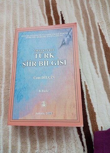 Örneklerle Türk Şiir Bilgisi - Cem Dilçin 