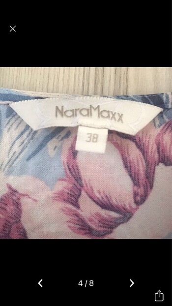 m Beden mavi Renk Naramaxx bluz