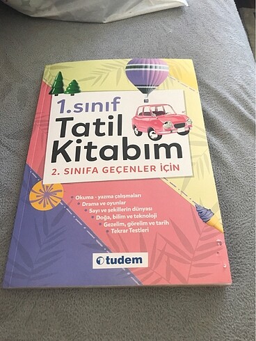 1.sınıf tatil kitabı