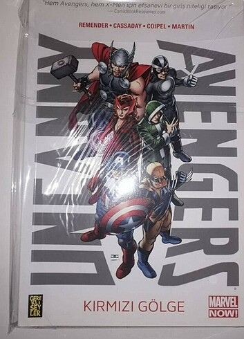 Avengers Kırmızı Gölge Türkçe Çizgi Roman