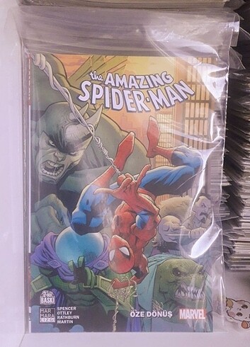 The amazing spiderman çizgi roman