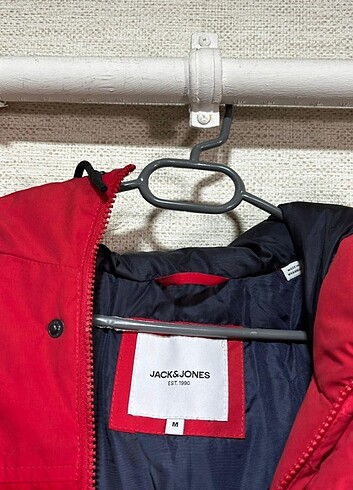 Jack and Jones kırmızı erkek mont - Görsel 3