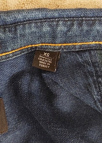 Erkek Lacivert Denim Gömlek MAVİ - Görsel 3