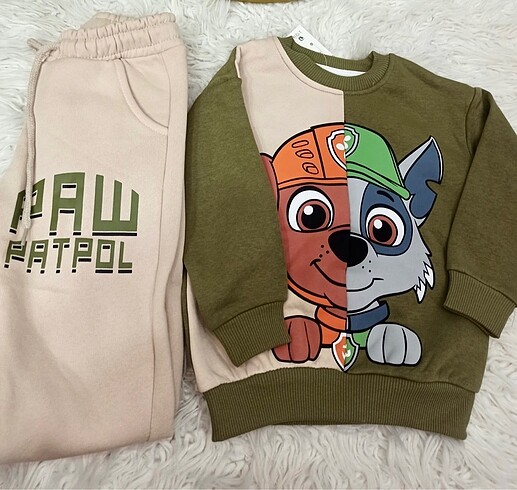 Zara Paw petrol alt üst takım