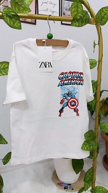 Captan America tişört