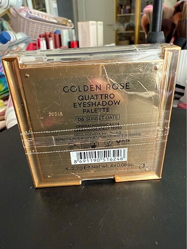Golden Rose Golden rose 4lu far paleti