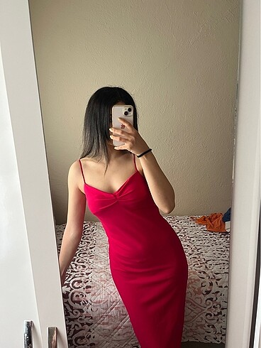 Pembe zara elbise