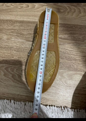 Hakiki deri gri yepyeni Kadın Espadril - Görsel 8