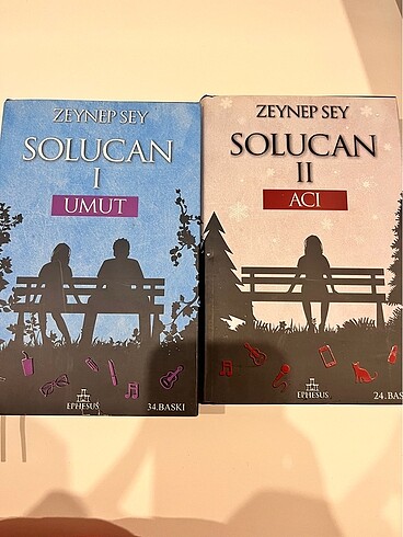 Zeynep Sey?in Solucan serisinin ilk iki kitabi unut ve aci