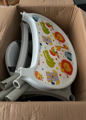 V.i.b Time Mama Sandalyesi Gri-Beyaz Ebebek - Görsel 6