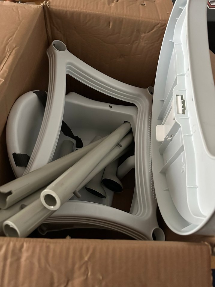 V.i.b Time Mama Sandalyesi Gri-Beyaz Ebebek - Görsel 5