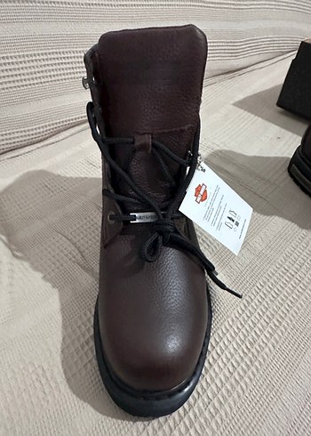 Harley Davidson Kahverengi Deri Frısco Bot - Görsel 7