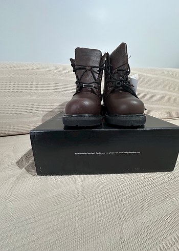 Harley Davidson Kahverengi Deri Frısco Bot - Görsel 2