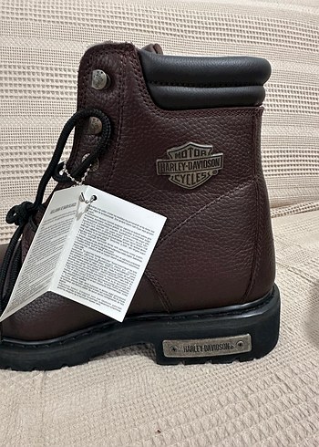 Harley Davidson Kahverengi Deri Frısco Bot - Görsel 9