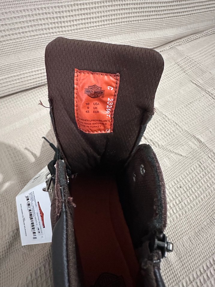 Harley Davidson Kahverengi Deri Frısco Bot - Görsel 5