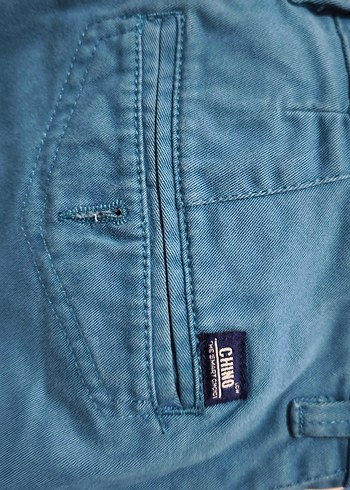 HM Düğmeli Bej Erkek Regular Fit Pantolon - Görsel 7