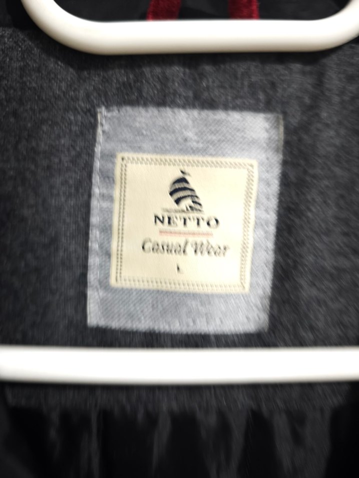 vintage Erkek Siyah Düğmeli Midi Ceket - Görsel 2