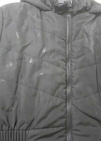 Gri Kürklü çocuk Kışlık Mont - Görsel 11