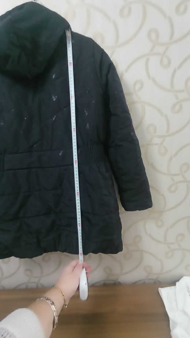 Gri Kürklü çocuk Kışlık Mont - Görsel 3