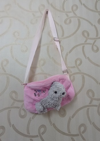 Pembe Desenli çocuk Omuz Çantası - Görsel 12