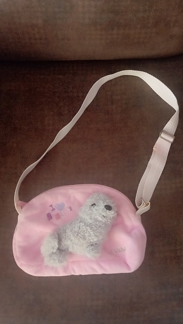 Pembe Desenli çocuk Omuz Çantası - Görsel 2