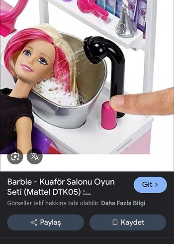Barbie Bebek ve Kuaför Seti - Görsel 11