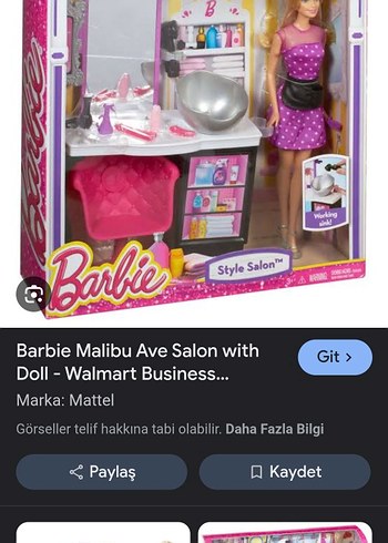 Barbie Bebek ve Kuaför Seti - Görsel 9