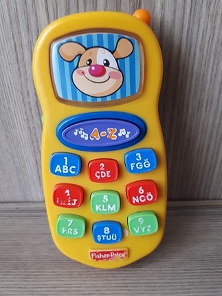 fisher price eğitici muzikli telefon 