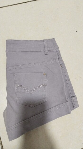 m Beden gri Renk Kot short 