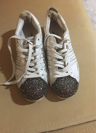 Orijinal Adidas süper star metal toe