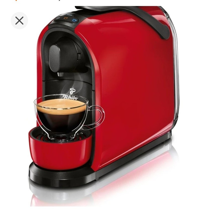 Kırmızı Tchibo Cafissimo Pure Kahve Makinesi - Görsel 2