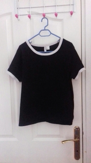 hm siyah tshirt