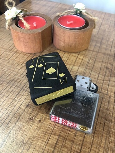  Maça desenli zippo