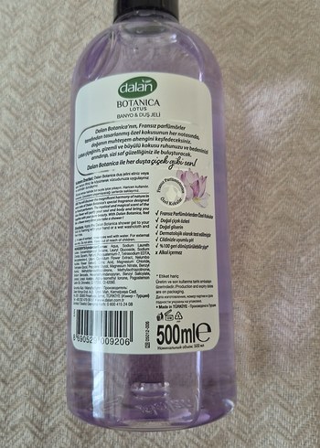 Diğer Dalan Botanica Lotus Duş Jeli 500 ml