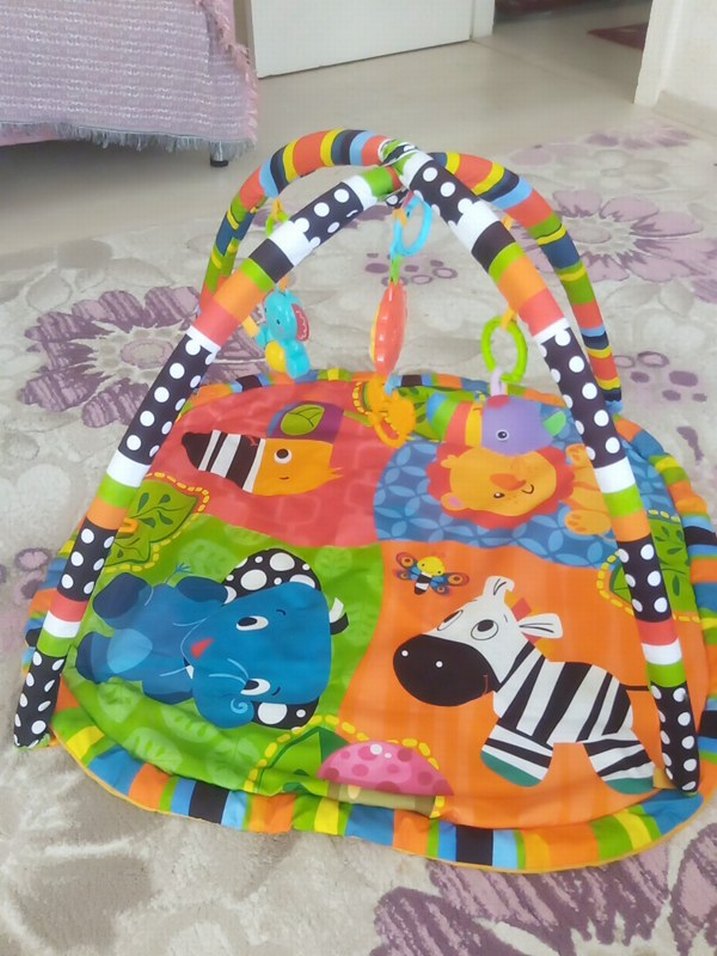 Renkli Bebek Oyun Halısı - Görsel 3
