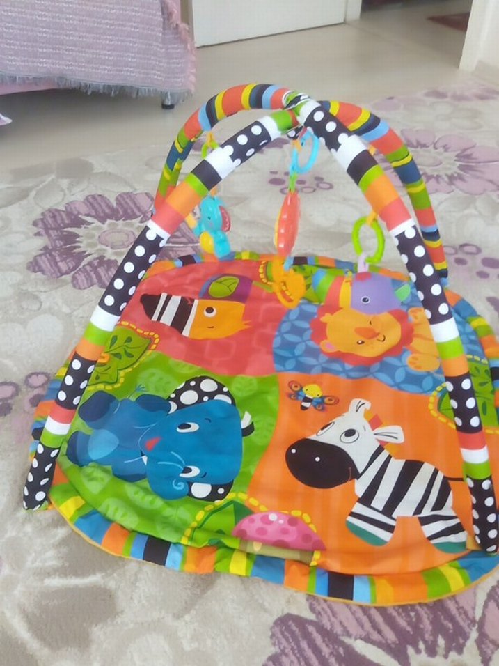 Renkli Bebek Oyun Halısı - Görsel 4