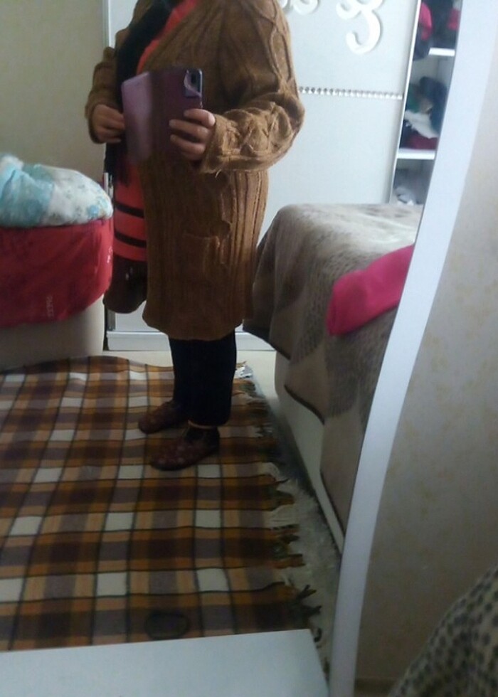 Kışlık kalın hırka - Görsel 4