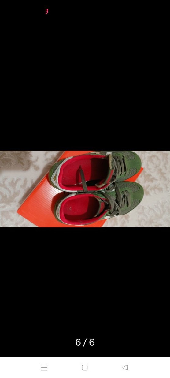 Yeşil Kadın Spor Ayakkabısı , Hummel marka 36 numara - Görsel 3