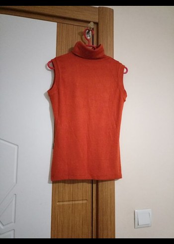 1 sınıf penyeden üretilmiş boğazlı sıfır kol kazak - Görsel 2