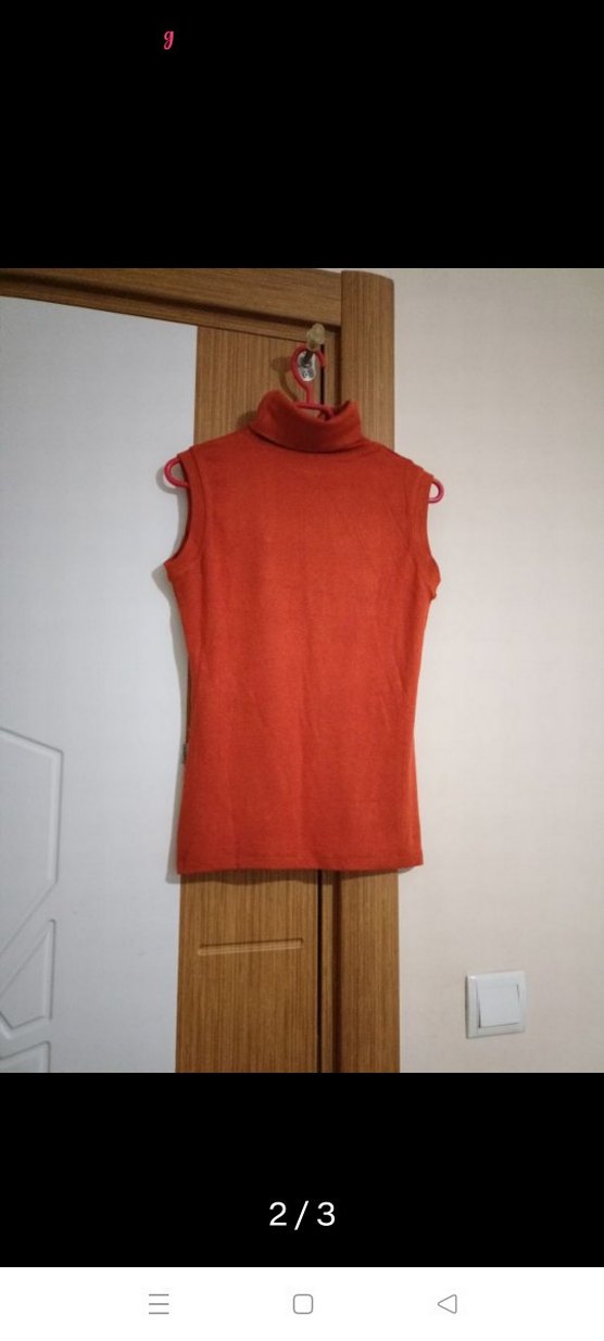 1 sınıf penyeden üretilmiş boğazlı sıfır kol kazak - Görsel 2