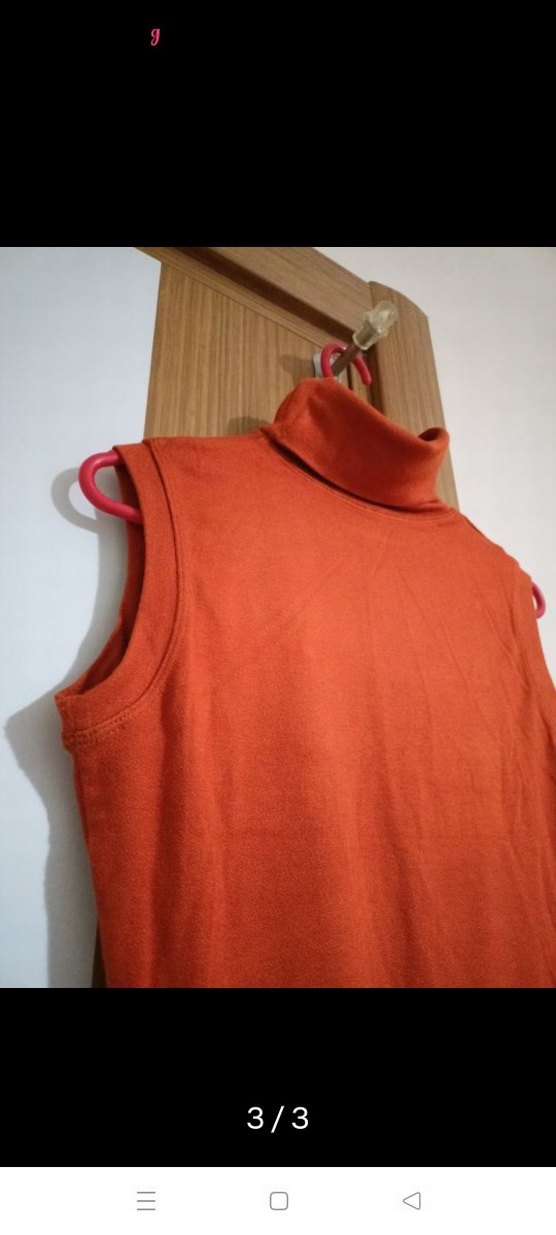 1 sınıf penyeden üretilmiş boğazlı sıfır kol kazak - Görsel 3