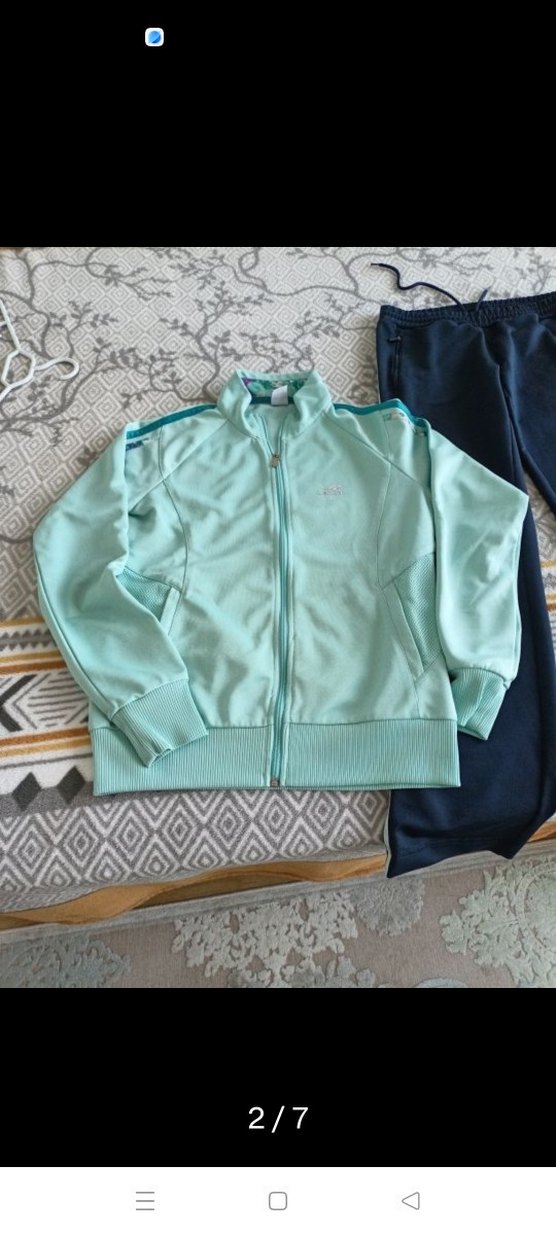 Kadın Fermuarlı Uzun Kollu lescon Eşofman Takımı - Görsel 2