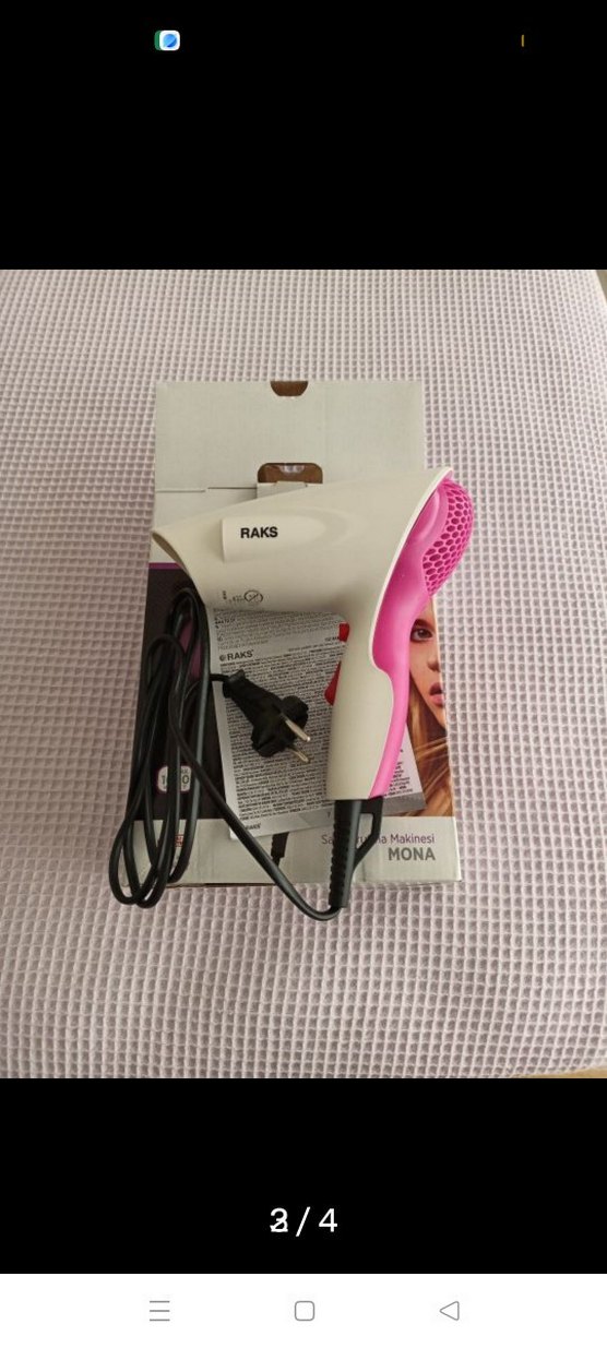 RAKS Mona Pembe Saç Kurutma Makinesi - Görsel 2